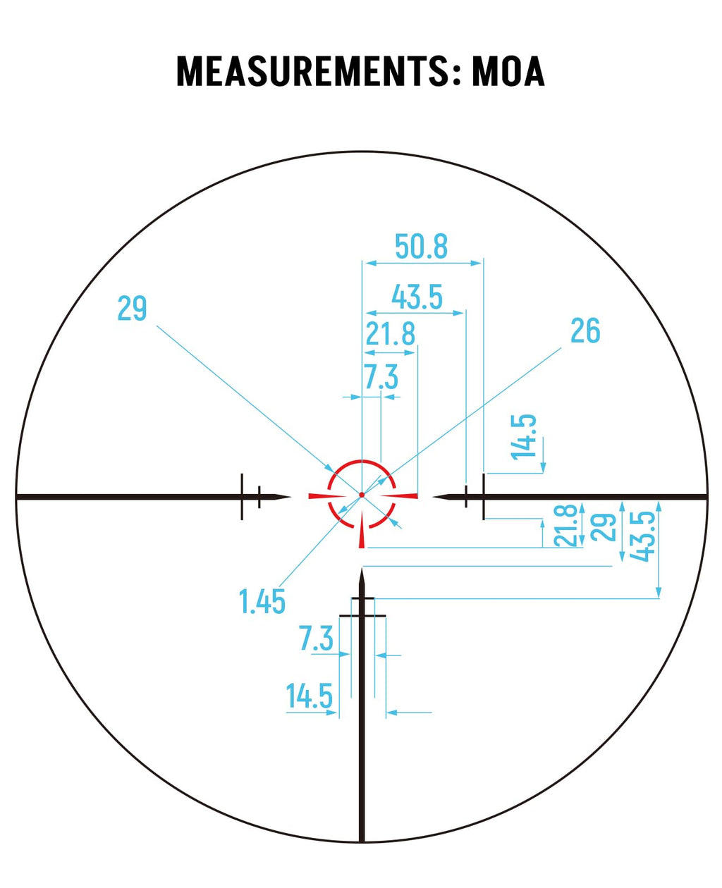 MidTen 1-4x24 LPVO Rifle Scope with 30mm Cantilever Mount, Wide View Scope with Etched Glass, Illuminated Reticle Scope with Zero Reset for Hunting