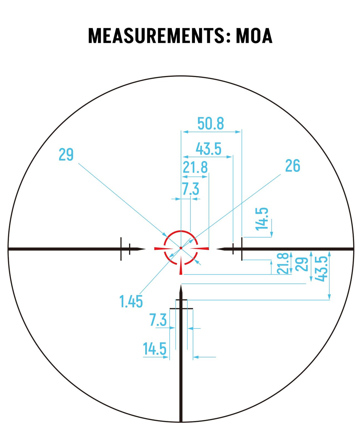 MidTen 1-4x24 LPVO Rifle Scope with 30mm Cantilever Mount, Wide View Scope with Etched Glass, Illuminated Reticle Scope with Zero Reset for Hunting