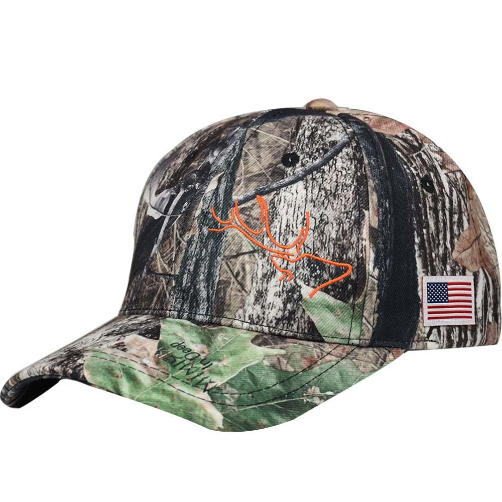 EDTREK High Performance Hat for Hunter and Angler - Waterproof Hunting Cap, Fishing Cap, Outdoor Cap (in Deep Camo)