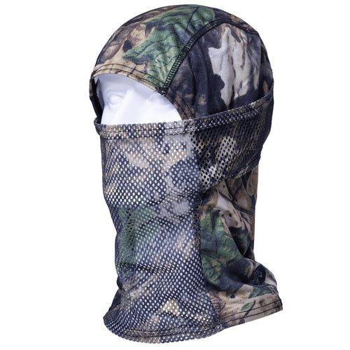 CAMOTER Camo Balaclava Mesh Face Mask - Lightweight Turkey Hunting Face Cover for Men & Women - Hunting, Fishing, Skiing (US, Alpha, One Size, CAMO A)
