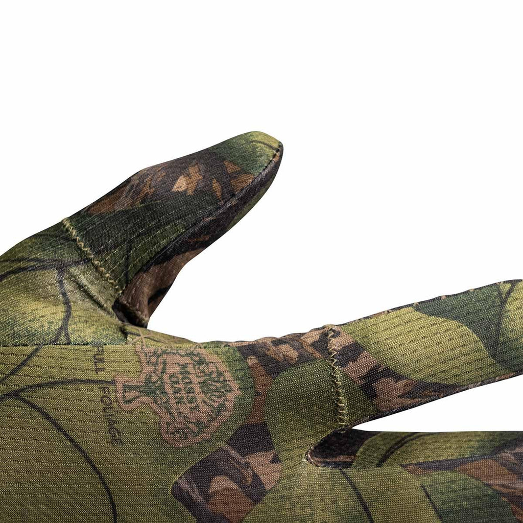 BLOCKER OUTDOORS Finisher Customizable Camouflage Hunting Gloves (MO Full Foliage, Large)