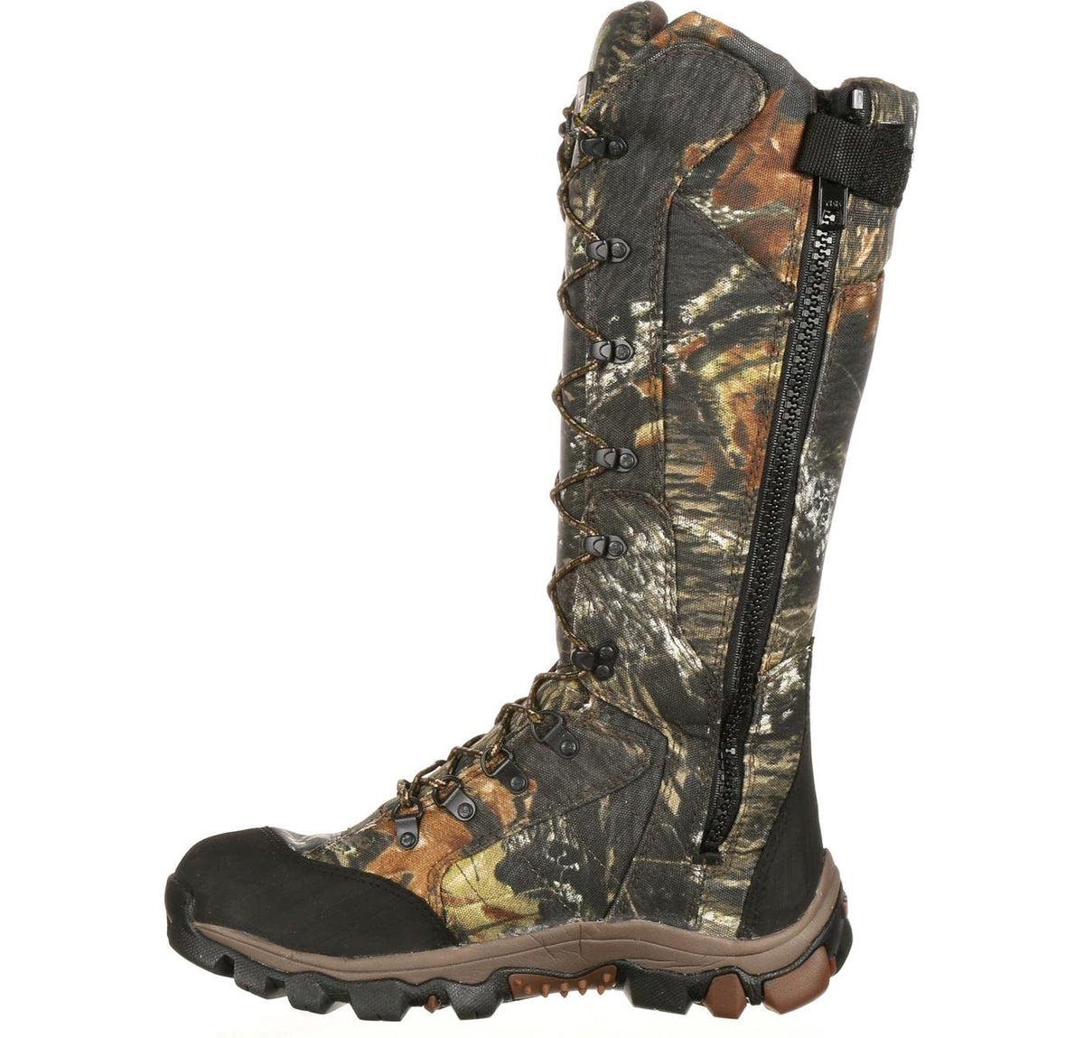 ROCKY Lynx Waterproof Snake Boot, Mossy Oak Break Up, Size 11.5(ME)
