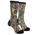 Sigouyinei Camo Camouflage Hunting Deer Real Tree Deer In The Woods Casual Funny Funky Novelty Socks For Men Women