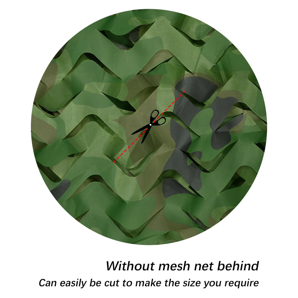 LOOGU Camo Netting, Camouflage Net Blinds Great for Sunshade Camping Shooting Hunting