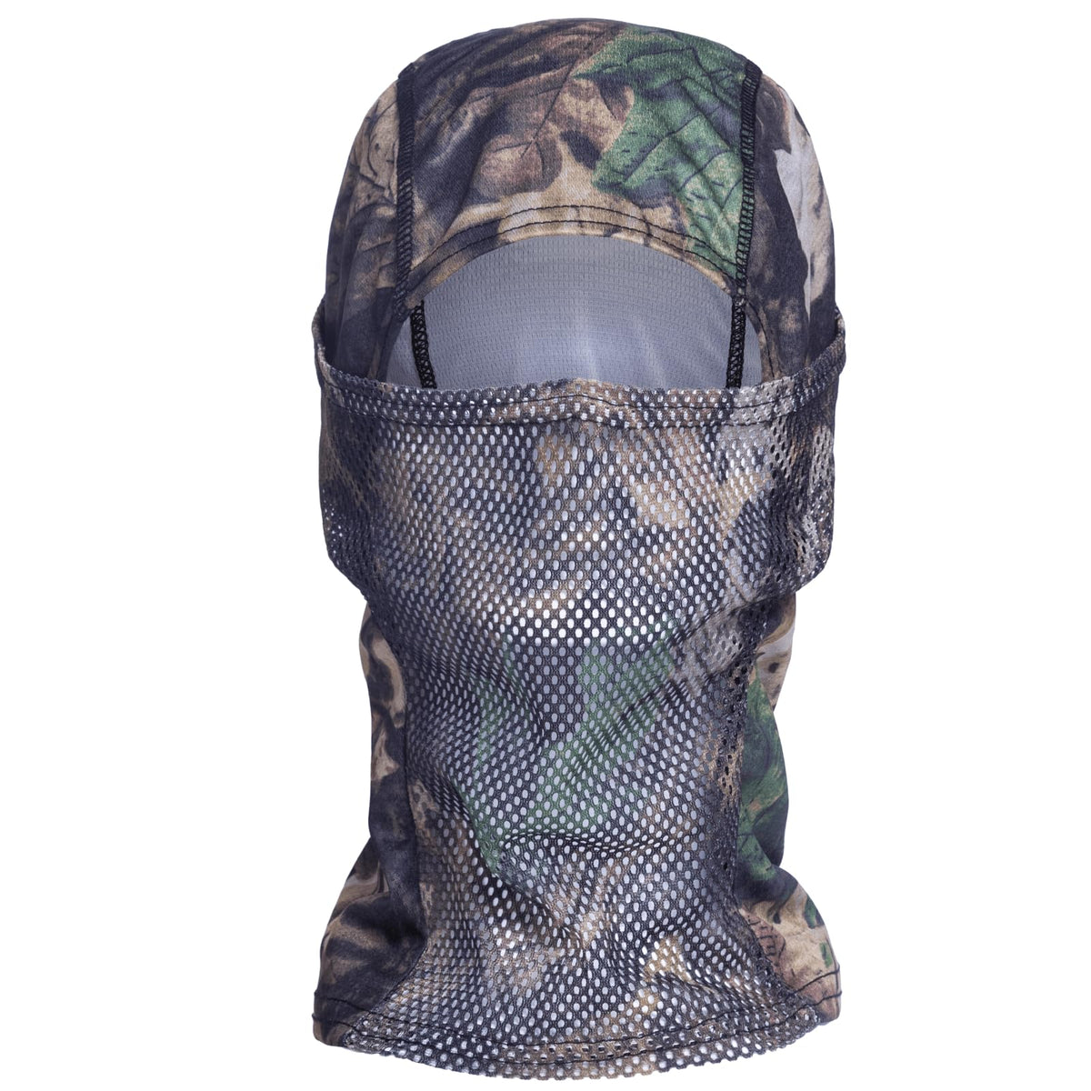 CAMOTER Camo Balaclava Mesh Face Mask - Lightweight Turkey Hunting Face Cover for Men & Women - Hunting, Fishing, Skiing (US, Alpha, One Size, CAMO A)