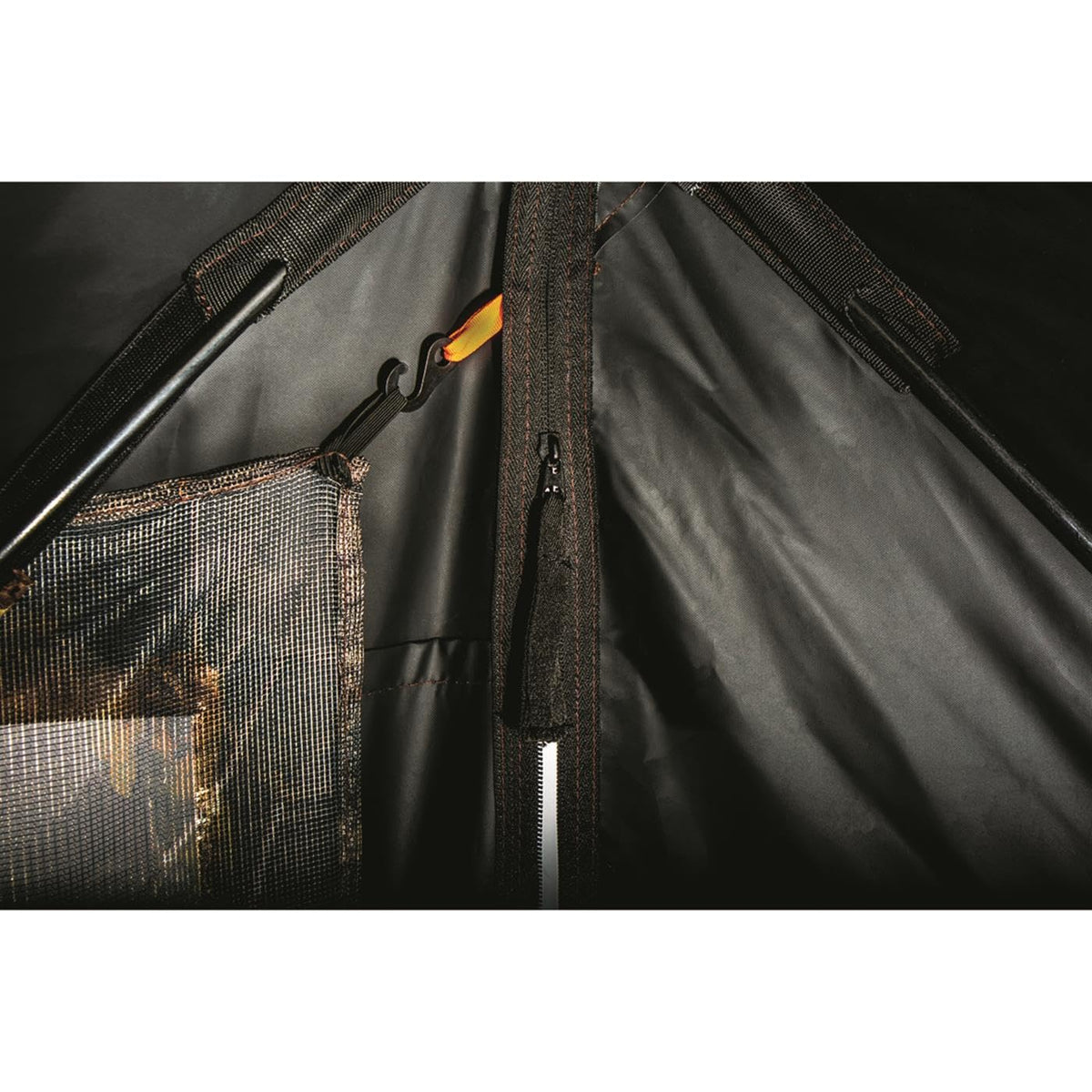 HuntRite Silent Adrenaline Pop-Up Hunting Ground Blind; for Deer and Turkey Hunting, 2-Person Tent