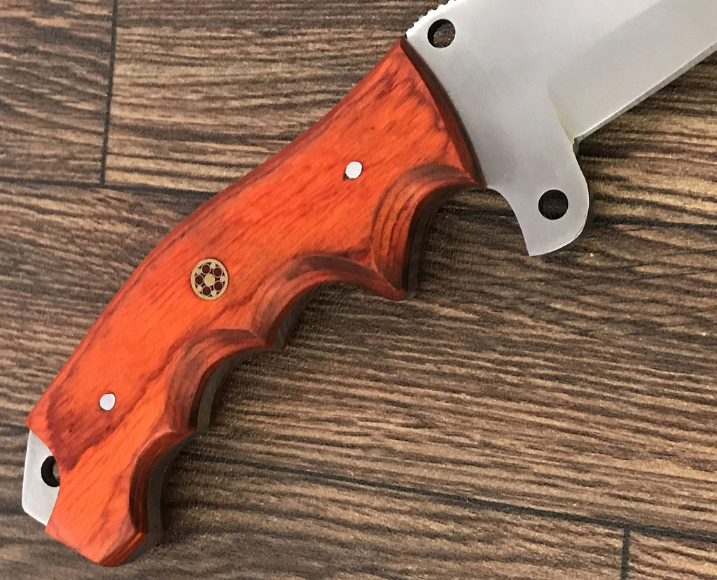 Poshland TR-1168 Custom Handmade Damascus Steel 10 Inches Tracker Knife - Perfect Grip walnut wood Handle (TR-2150)