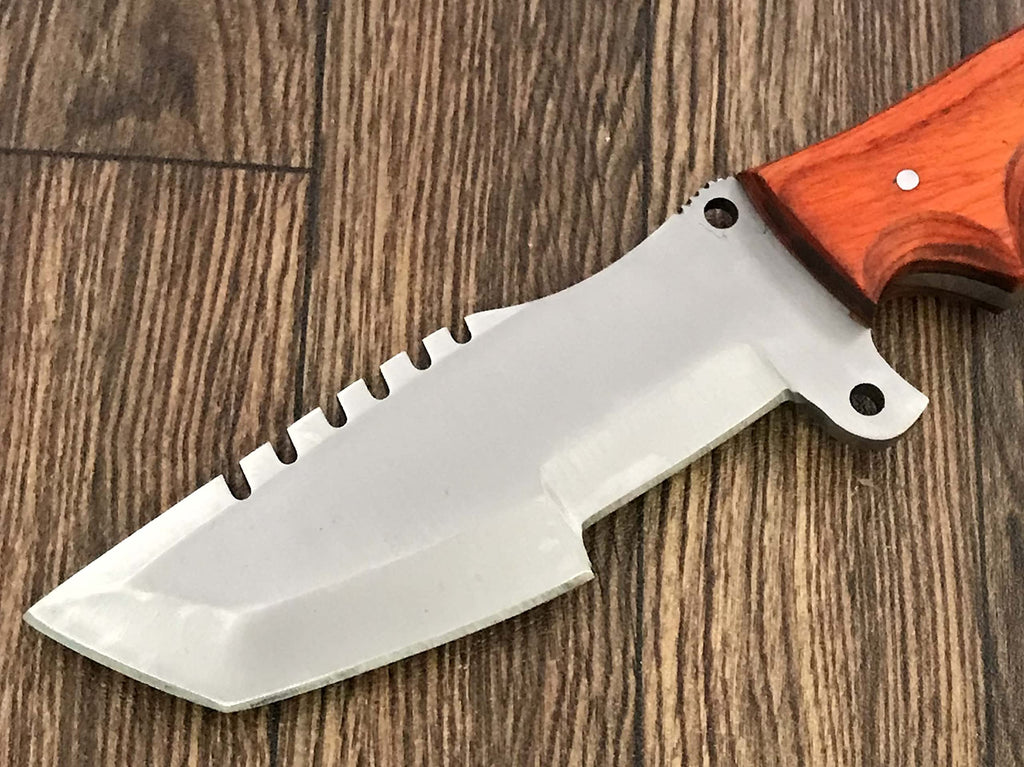 Poshland TR-1168 Custom Handmade Damascus Steel 10 Inches Tracker Knife - Perfect Grip walnut wood Handle (TR-2150)