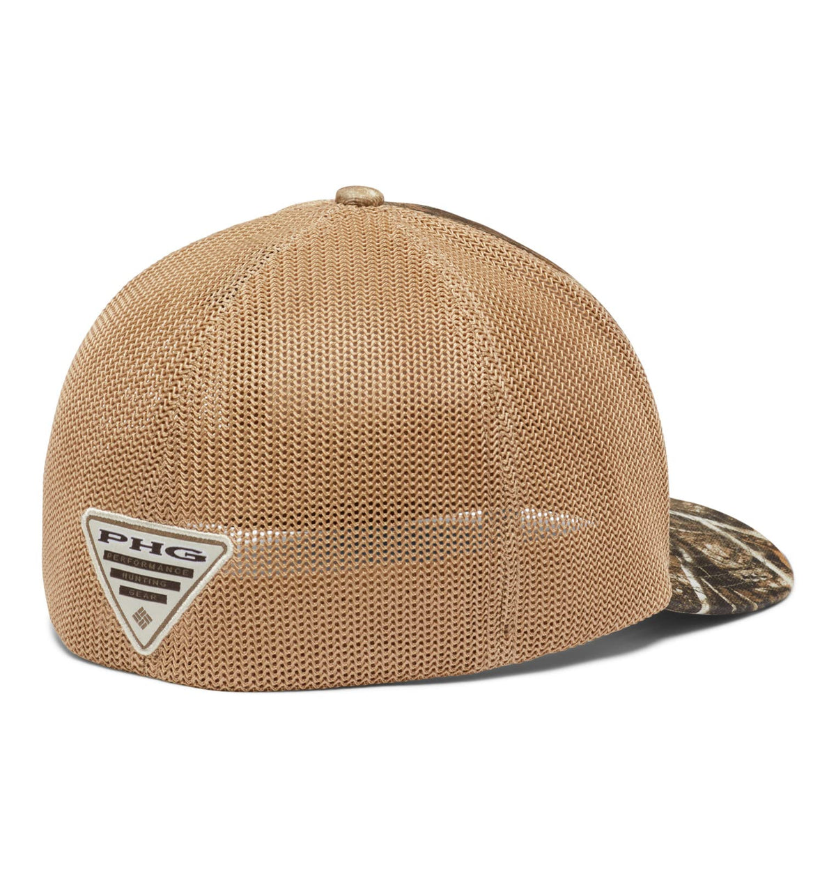 Columbia Unisex PHG Camo Mesh Ball Cap - High, Realtree Edge/Game Flag, Small/Medium