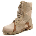 Pumalar Men's Camouflage Boots Waterproof Hiking Boots for Men Tactical Military Combat Boots Outdoor Trekking Shoes Non-Slip Jungle Adventure Boots