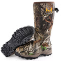 Hunthor Hunting Boots for Men, Waterproof Insulated 6mm Neoprene Rubber Boots for Hunting and Outdoor Activities (Next Camo, Size 7)