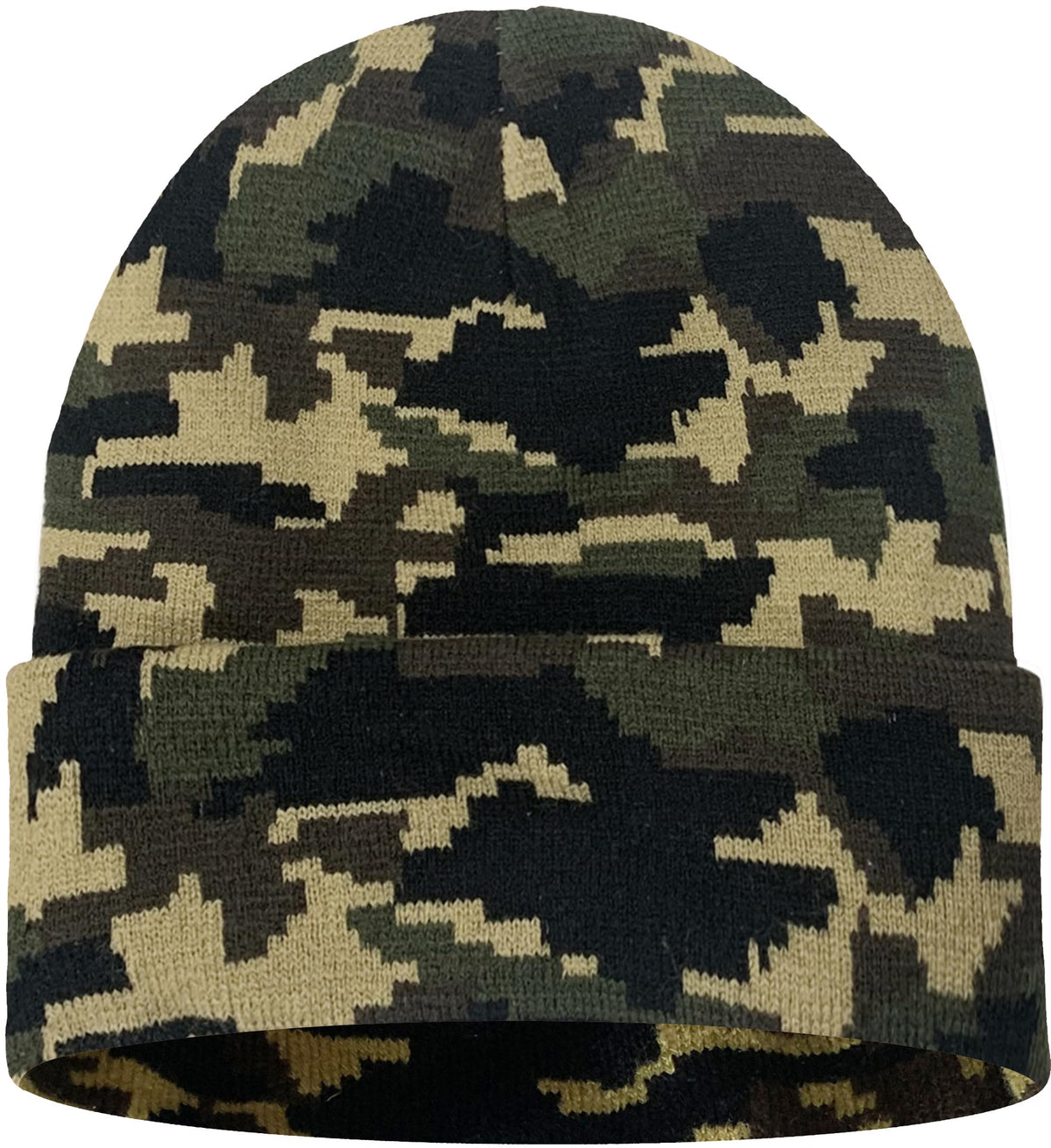 ATNKE LED Lighted Beanie Hat,USB Rechargeable 4 LED Running Headlamp Bright Cap with The Light Gifts for Men and Women/#Camouflage Green