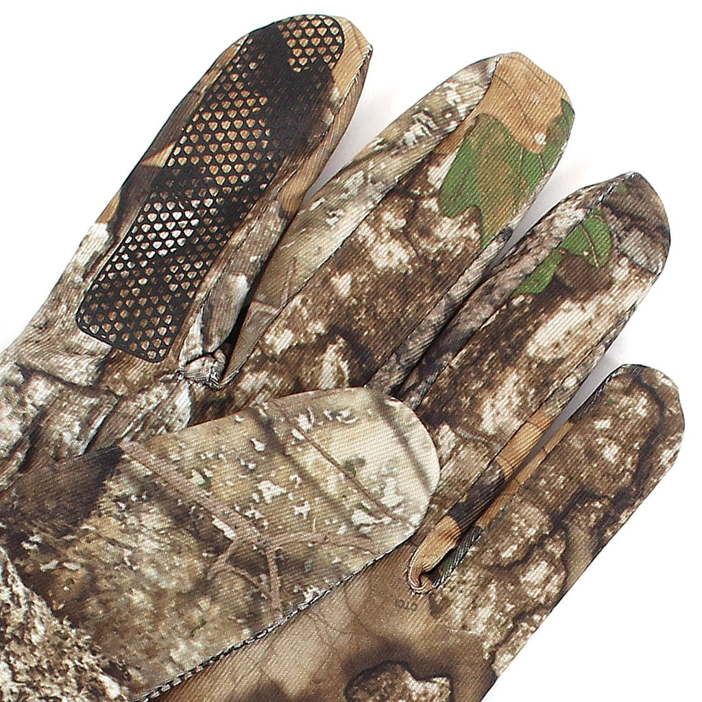 HOT SHOT Men's Blacktail Realtree Camo Lightweight Stretch Touch Glove – Outdoor Lightweight Hunting Glove (Realtree APX, Medium)