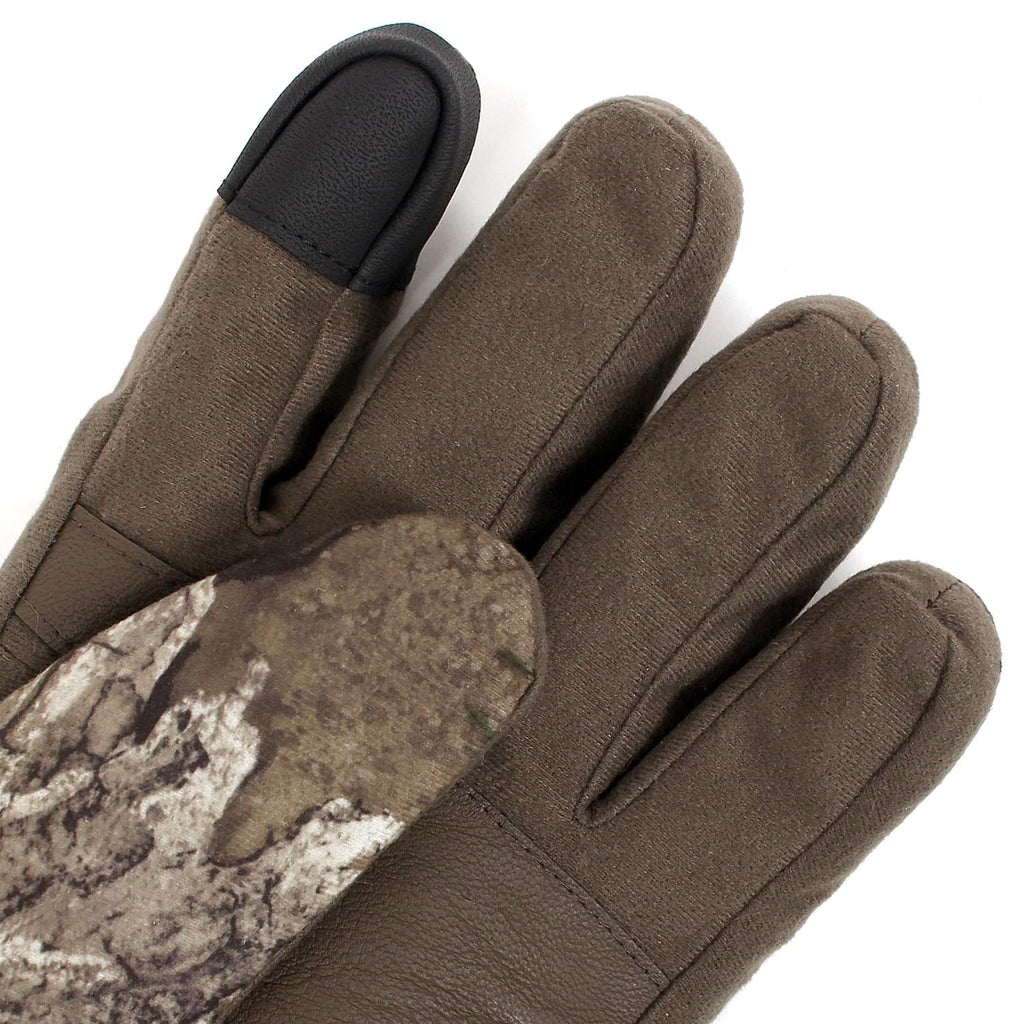 HOT SHOT Menâ€™s Camo Defender Glove with Touch â€“ Realtree APX Outdoor Hunting Camouflage