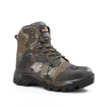 R RUNFUN Men's 6" Waterproof Insulated Hunting Boots Lightweight Comfortable Hiking Boots with Steel Shank, 200g Thinsulate(RF2405Camo, Size12)