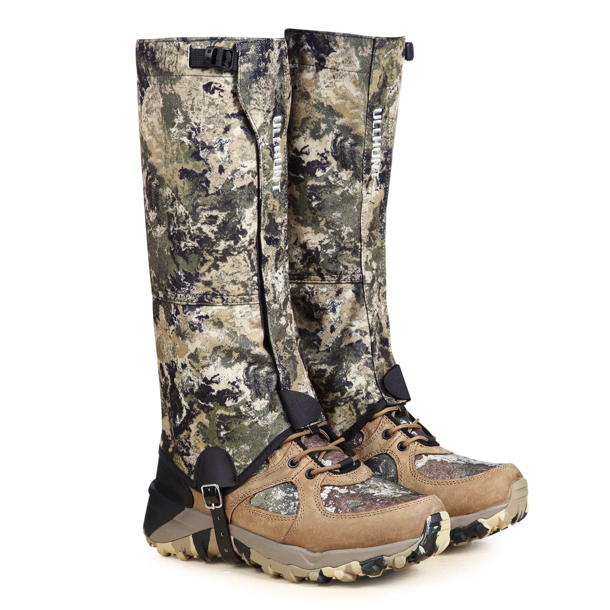 NatureBlend Hunting Gaiters - Premium Waterproof Leg Gaiters and Hiking Gaiters, Ideal Boot Gaiters for Hunting Adventures (X-Large)