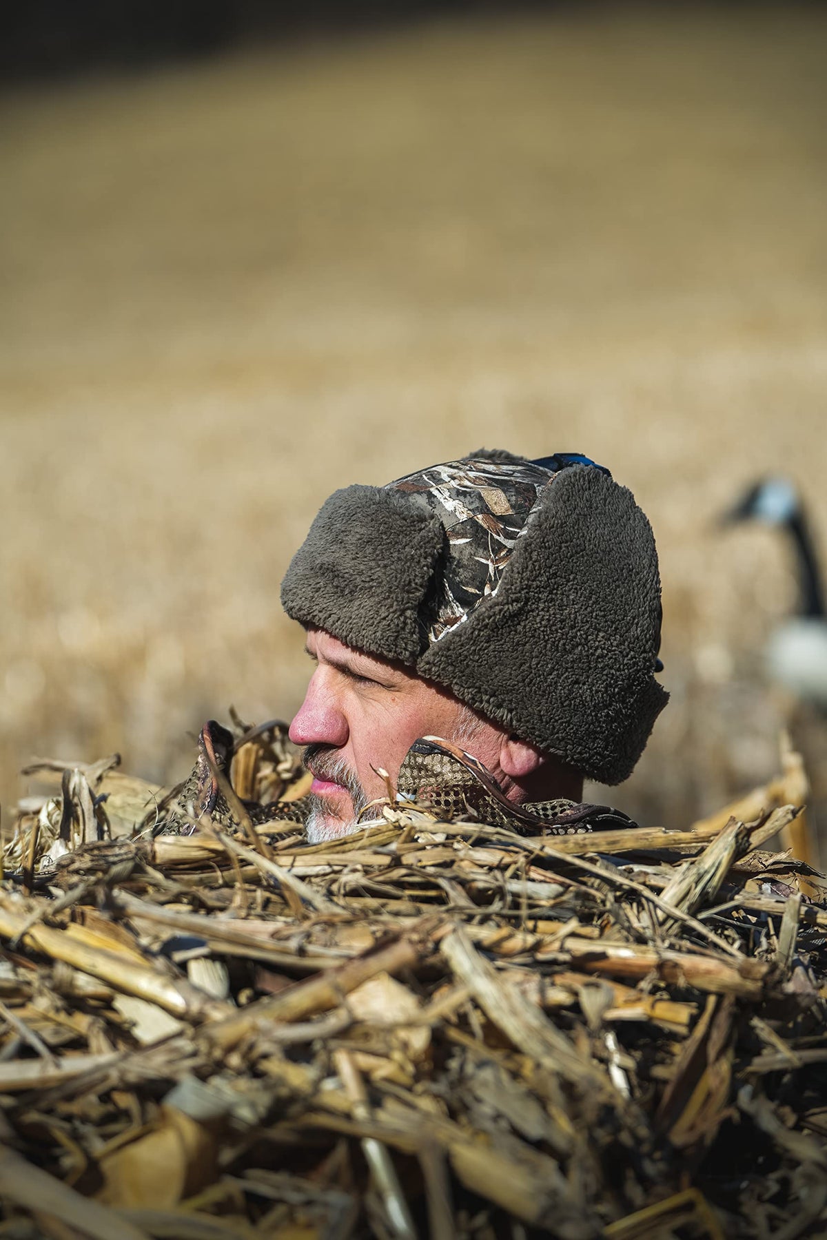 HOT SHOT Duck Commander x Men's Deke Trapper Hat – Realtree Max-5 Camo, Insulated, Outdoor Waterfowl Hunting Hat