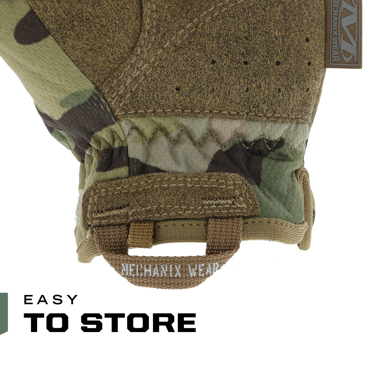 Mechanix Wear FastFit Tactical Gloves - Heavy Duty Lightweight Multipurpose Gloves - Flexible Grip & Reinforced Palm - Touchscreen Capable - Large - MultiCam Camouflage